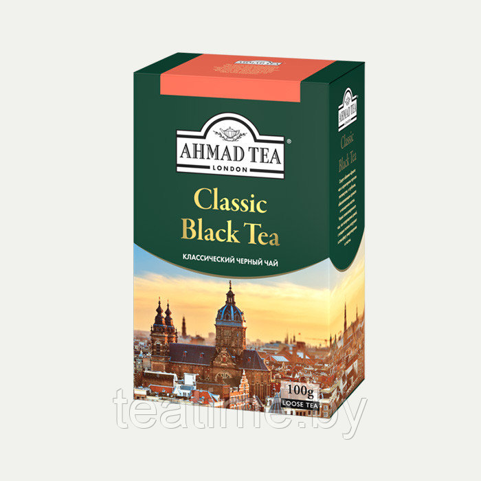 Чай AHMAD TEA Классический чёрный 100 г черный - фото 1 - id-p162131193