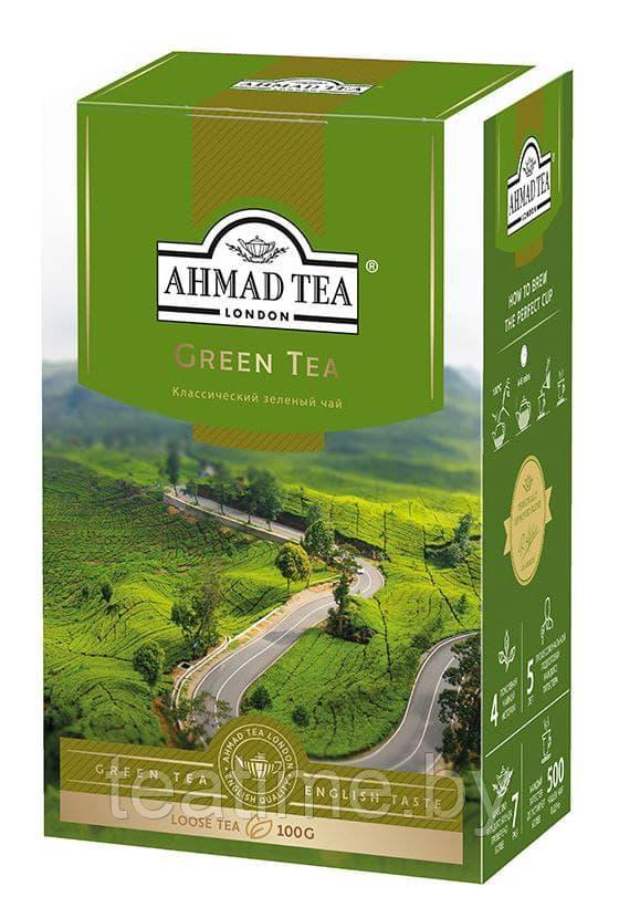 Чай AHMAD TEA Зеленый чай 100 г - фото 1 - id-p45803296