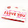 Воздушный шар мини- надпись "I love you" / Шарики на 14 февраля / Фотозона  h-40см каждая буква, фото 9