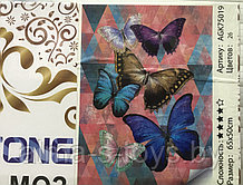 Картина стразами "бабочки", 50*65
