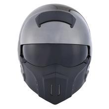 Шлем мото 1Storm HKY861 трансформер XL серый глянцевый - фото 10 - id-p162133136