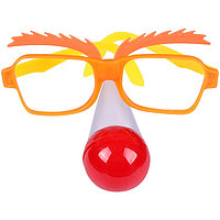 Карнавальные очки с носом "Клоун". Игрушка, фото 1
