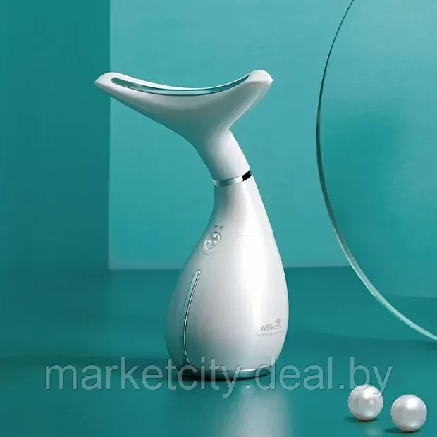 Массажер для шеи Xiaomi WellSkins Sonic Color Light Neck White (WX-MJ100) - фото 1 - id-p162136310