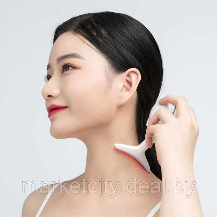 Массажер для шеи Xiaomi WellSkins Sonic Color Light Neck White (WX-MJ100) - фото 3 - id-p162136310