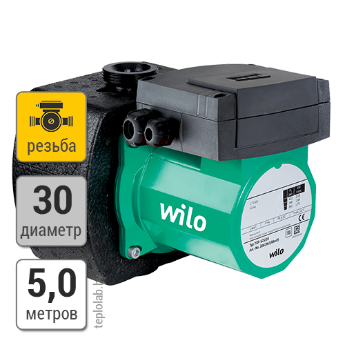Wilo TOP-S 30/5 EM PN6/10, 220 В циркуляционный насос