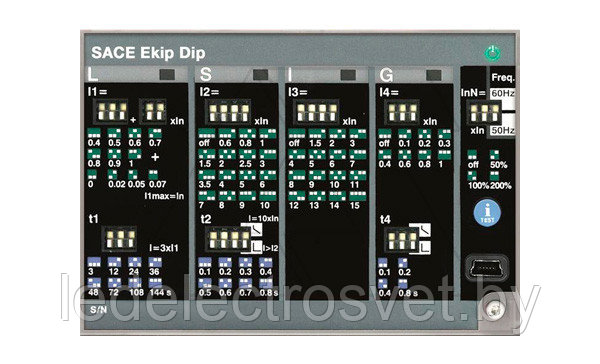 Расцепитель Ekip Dip LSI для авт. выкл. E1.2...E6.2