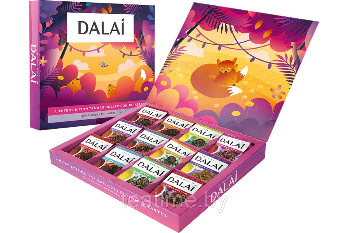 Набор коллекция чая Dalai Limited Edition 12 видов - фото 2 - id-p162150890