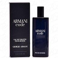 ARMANI CODE MEN edt 15 ml