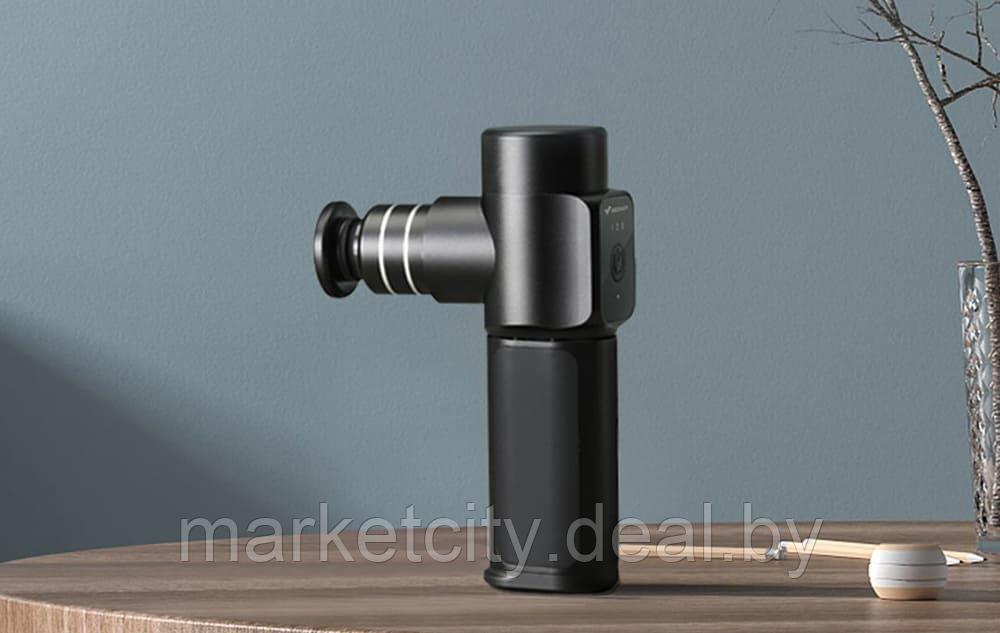 Массажный пистолет Merach Merrick Nano Pocket Massage Gun (MR-1537) черный, серый - фото 1 - id-p162161966