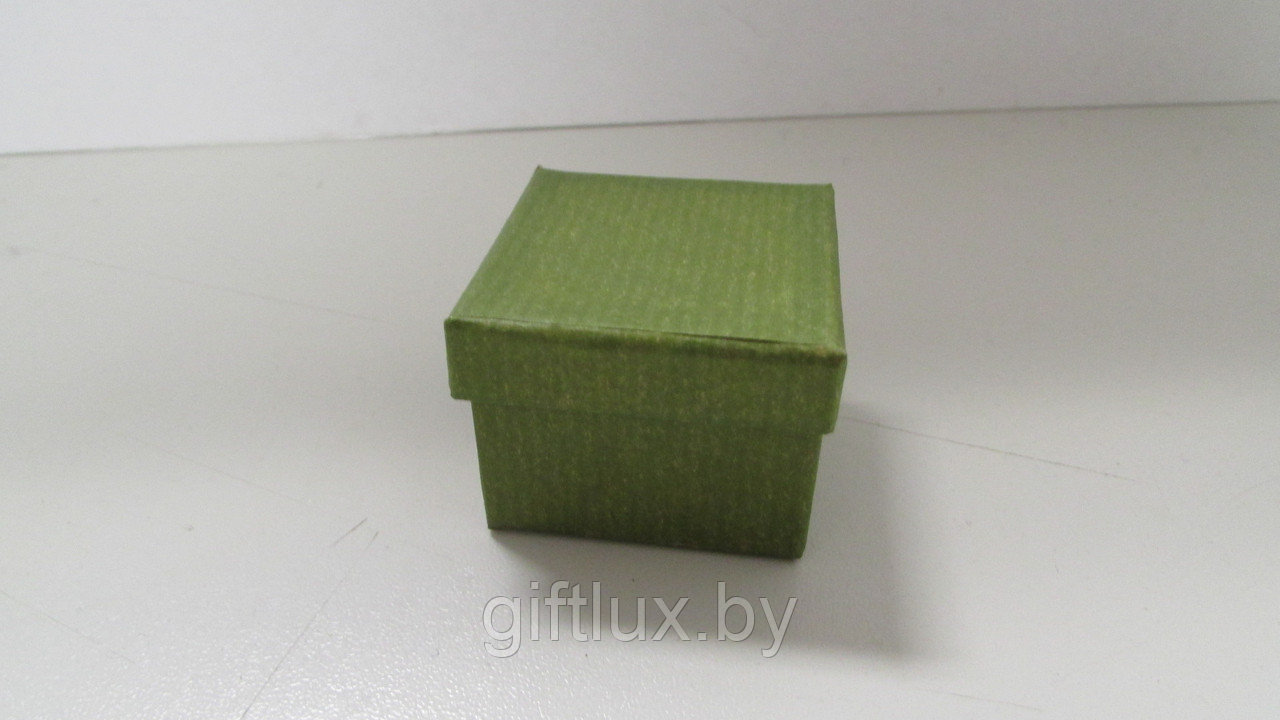 Коробка-малышка "Однотон"4*4*3 см зеленый - фото 1 - id-p162161597