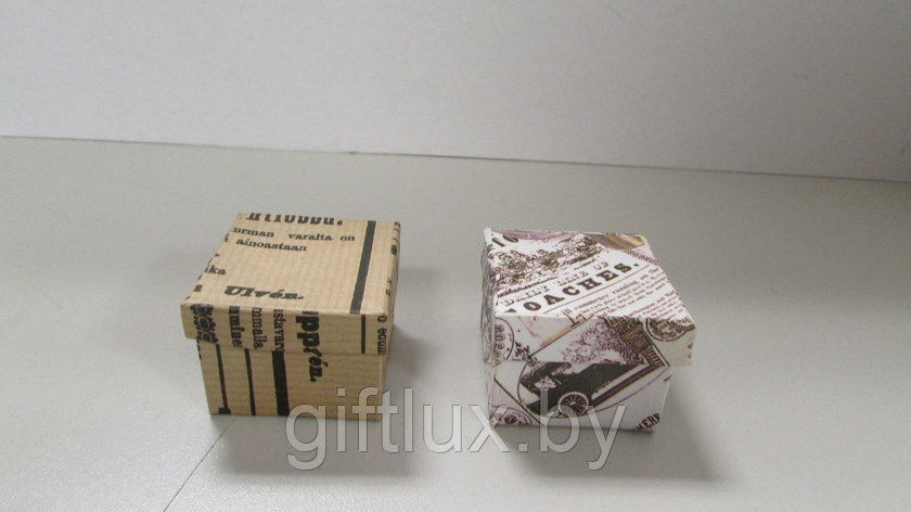 Коробка-малышка "Газета",4*4*3 см, фото 2