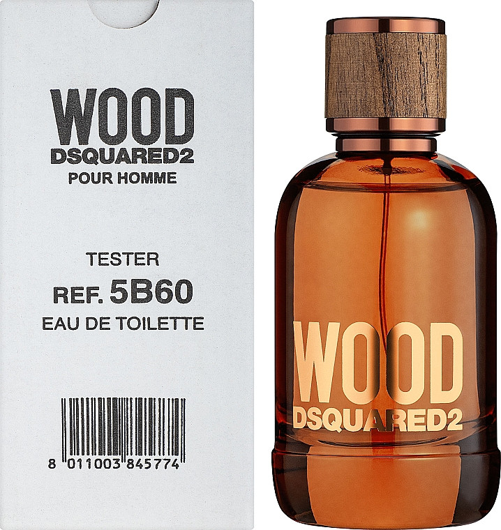 WOOD DSQUARED2 POUR HOMME EDT 100 ml TESTER - фото 1 - id-p142042965