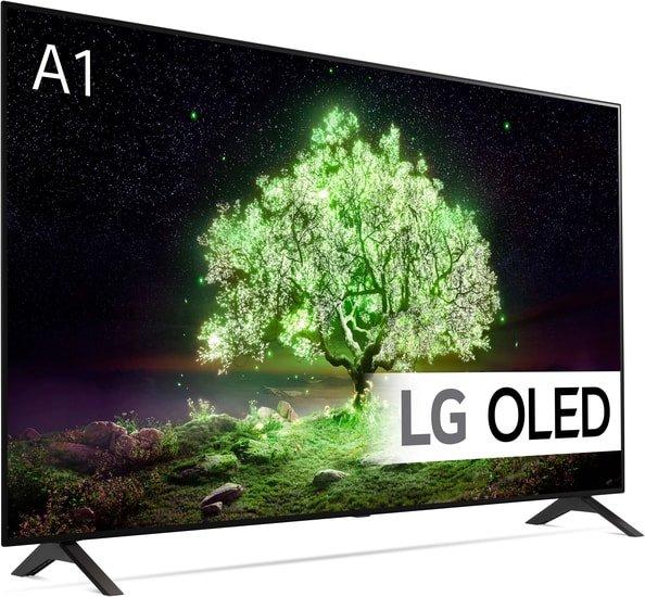 Телевизор LG OLED55A1RLA Smart TV - фото 1 - id-p162166498