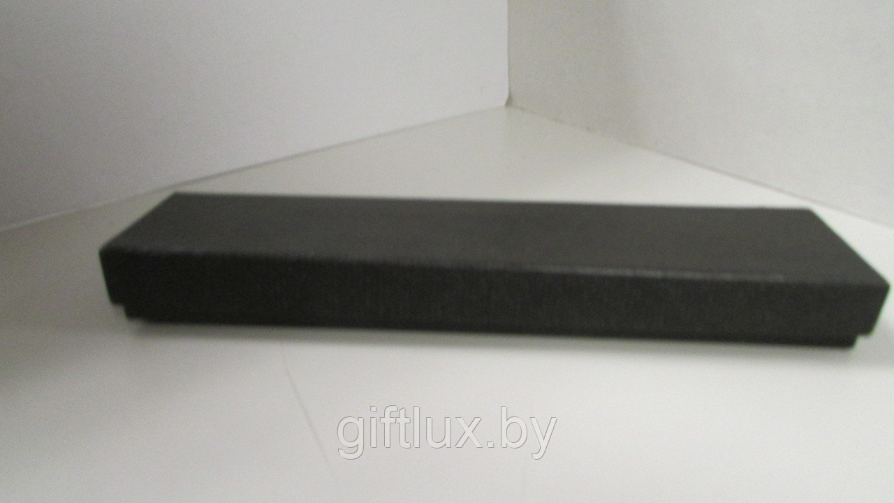 Коробка подарочная Однотон , 5*25*3 см черный