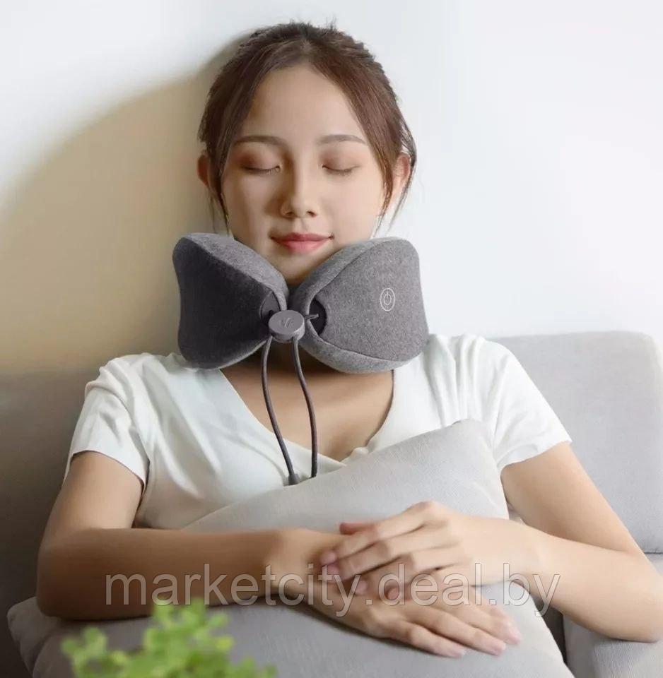 Массажная подушка Xiaomi LeFan Massage Sleep Neck Pillow (серая) - фото 7 - id-p162223801