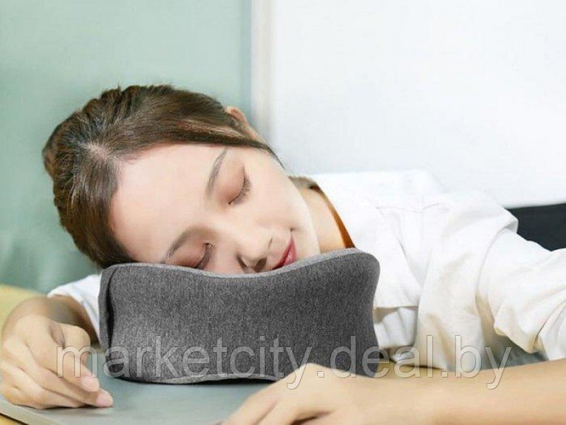 Массажная подушка Xiaomi LeFan Massage Sleep Neck Pillow (серая) - фото 6 - id-p162223801