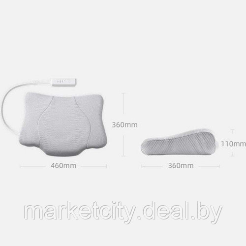 Подушка массажная Xiaomi LERAVAN Smart Sleep Traction Pillow gray (LJ-PL001) - фото 2 - id-p162227778