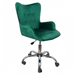 Кресло BELLA БЕЛЛА velvet темно-зеленый