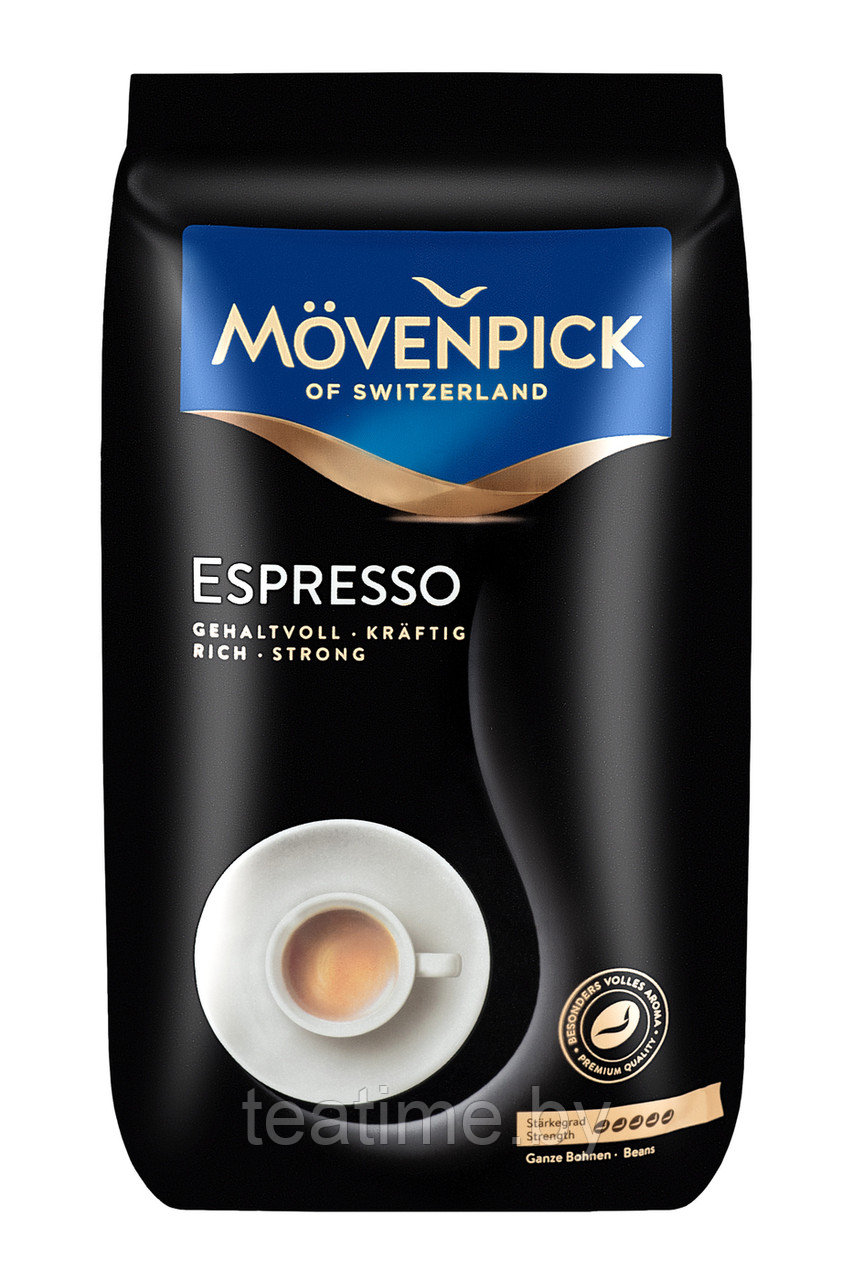 Кофе зерновой Movenpick Espresso 500г  60% Арабика; 40% Робуста
