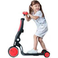 Самокат-беговел 5 в 1 BeBeHoo Deformation Stroller (DGN5-1) красный,бирюзовый