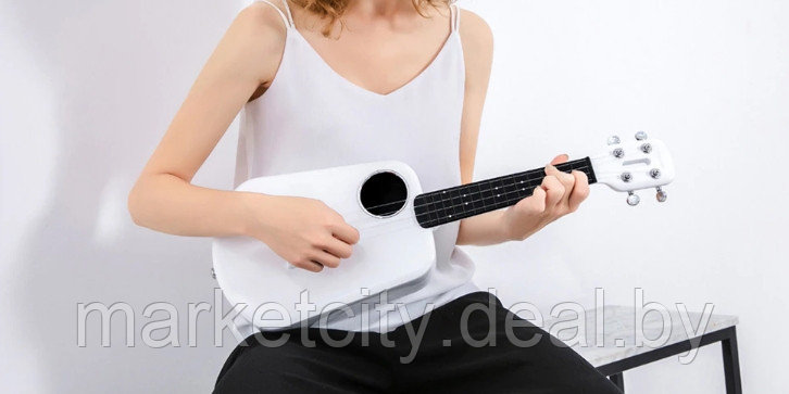 Умная гитара (укулеле) Xiaomi Kickgoods Populele 2 белая, черная - фото 4 - id-p162259526