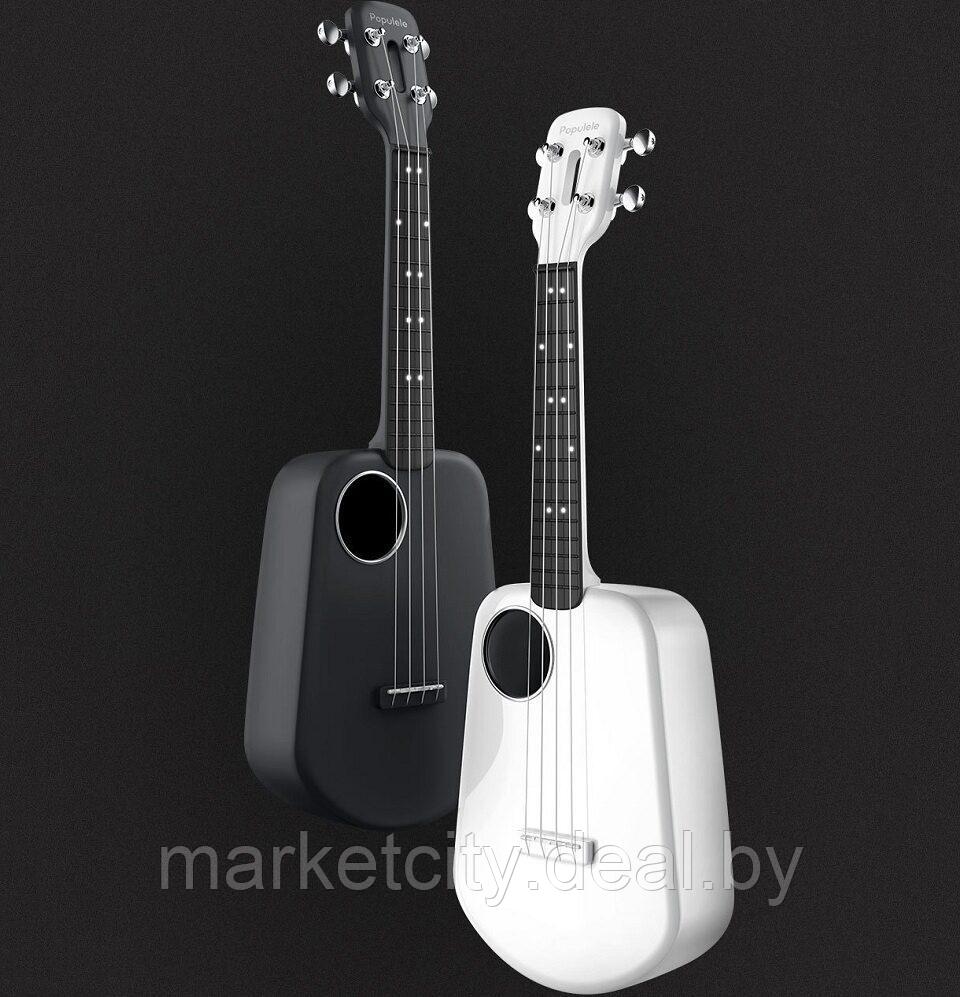 Умная гитара (укулеле) Xiaomi Kickgoods Populele 2 белая, черная - фото 1 - id-p162259526