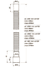 Гибкая труба ОРИО AC-1010 40х40/50 320-650 мм, Россия, фото 2