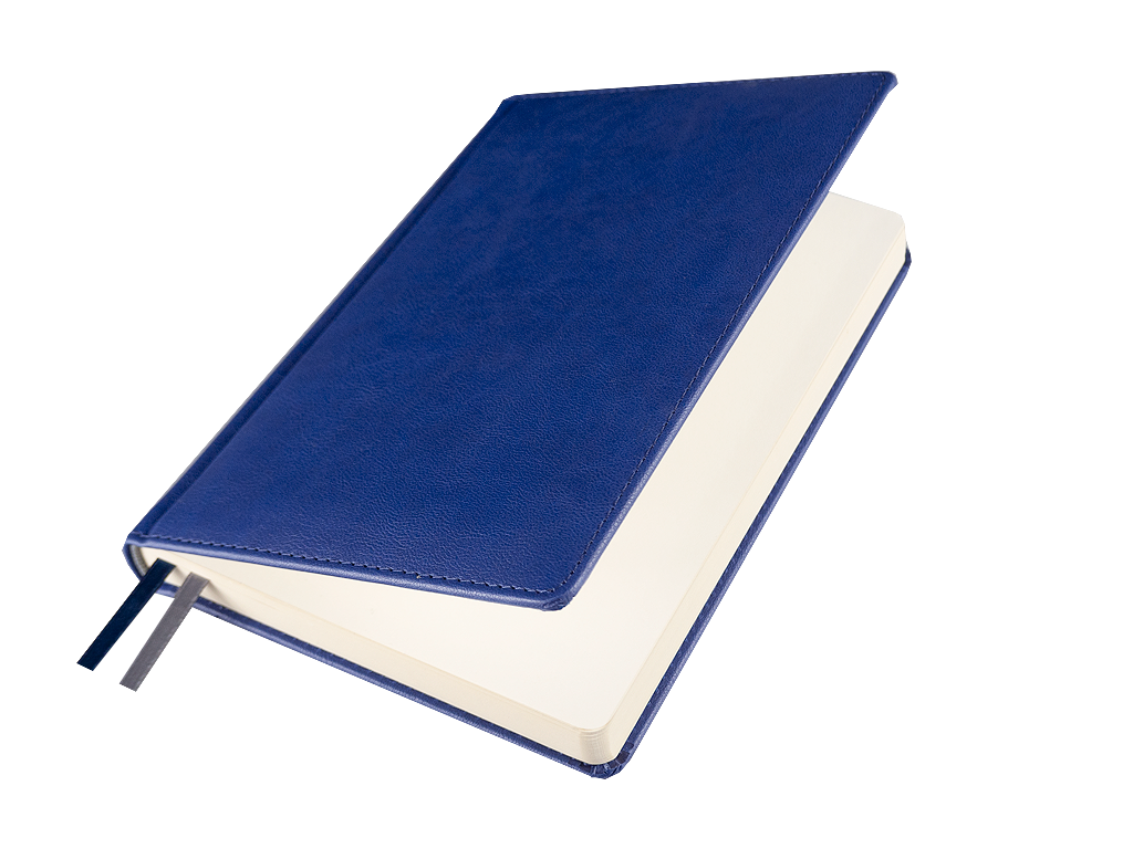 Ежедневник Classic Jannu А5, синий, недатированный, в твердой обложке - фото 2 - id-p162266522
