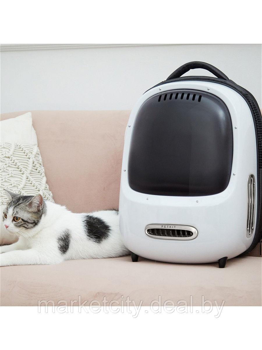 Рюкзак-переноска для животных Petkit Fresh Wind Cat Backpack белый - фото 5 - id-p162267146