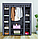 Складной каркасный тканевый шкаф Storage Wardrobe Трехсекционный .Лучшая цена!, фото 5