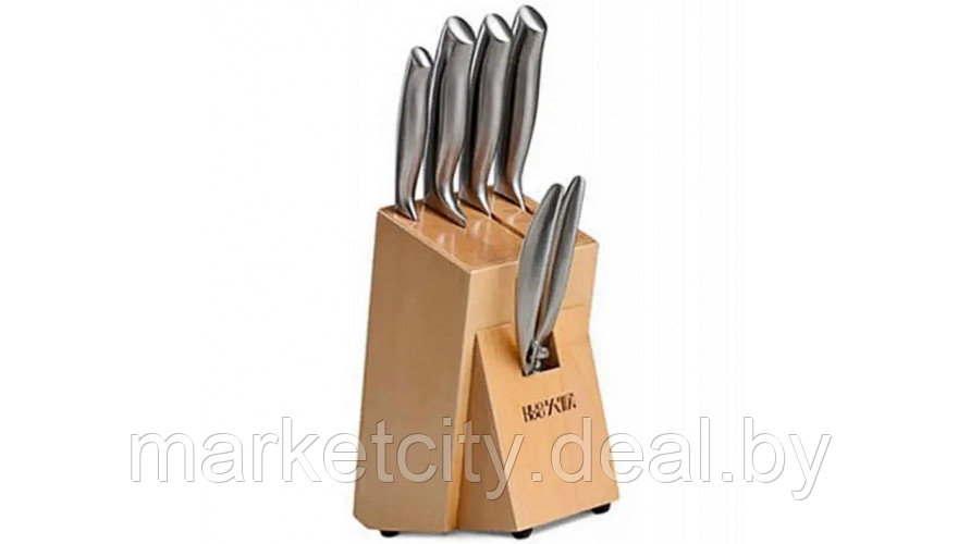Набор ножей Xiaomi Huo Hou Nano Steel Knife Set 6in1 HU0014 - фото 4 - id-p162270855