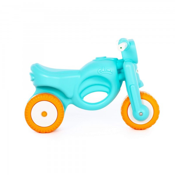 Детская игрушка каталка-мотоцикл "Мини-мото" сафари (голубая) арт. 90324 ПОЛЕСЬЕ - фото 5 - id-p162276947