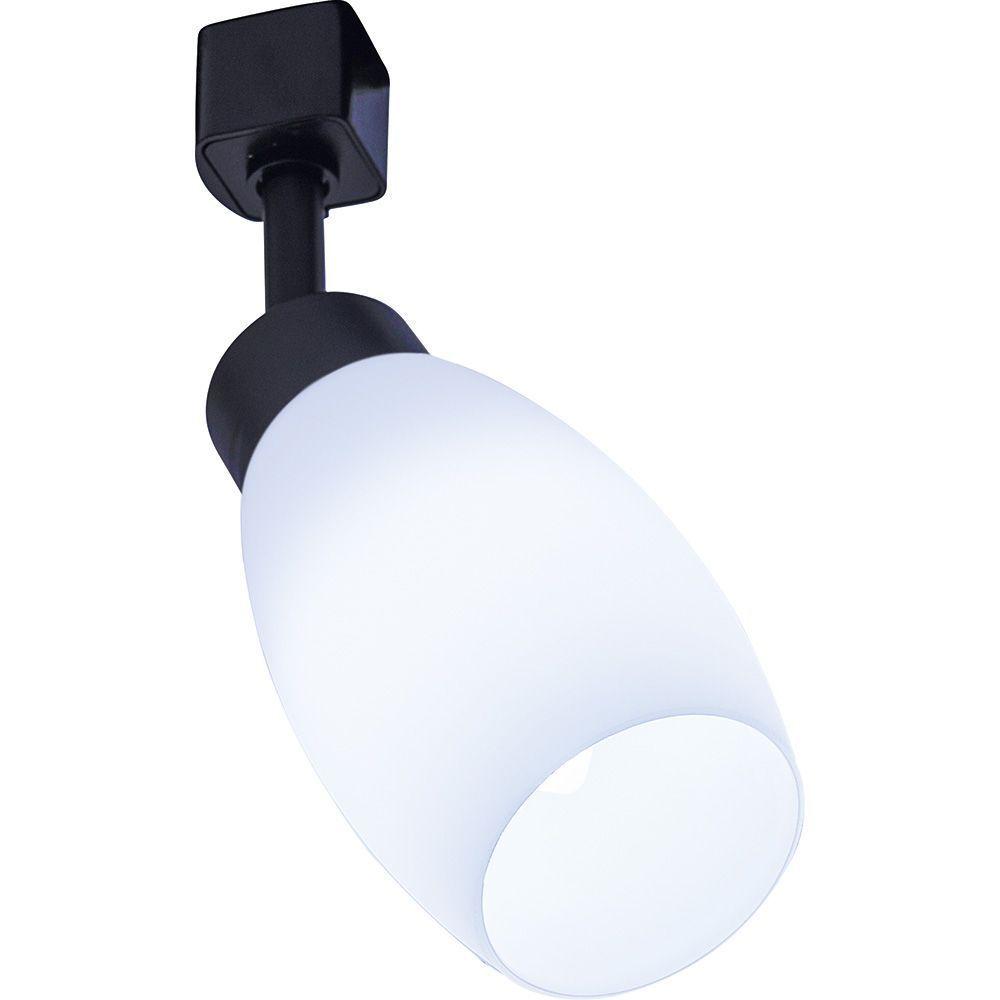Трековый светильник Feron AL156 однофазный под лампу E14 чёрный
