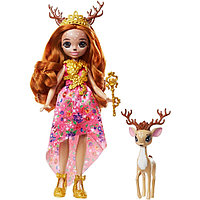 КУКЛА ENCHANTIMALS КОРОЛЕВА ДАВИАНА И ГРАССИ GYJ12 Mattel Enchantimals