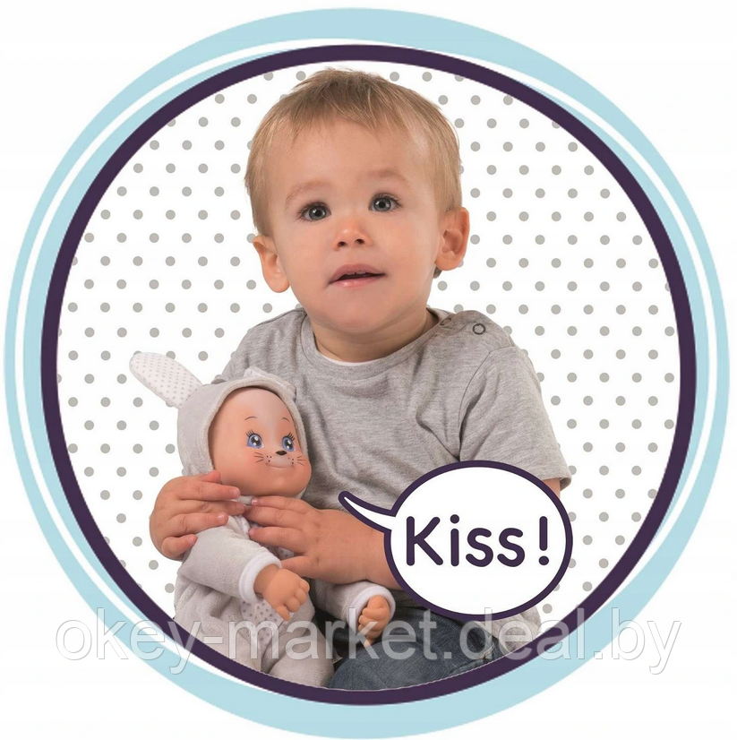 Интерактивный пупс Smoby Mini Kiss 210121 - фото 2 - id-p162299400