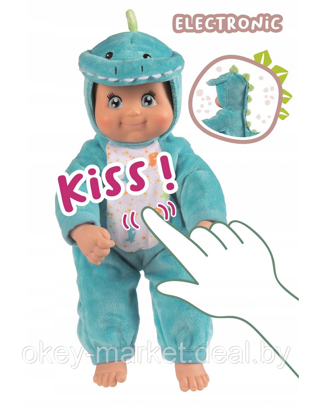 Интерактивный пупс Smoby Mini Kiss 210128-1 - фото 6 - id-p162300255