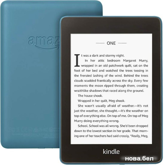 Электронная книга Amazon Kindle Paperwhite 2018 32GB (синий) - фото 1 - id-p162301878