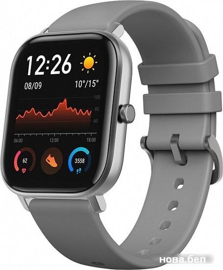 Умные часы Amazfit GTS (серый) - фото 1 - id-p162301890