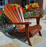 Кресло садовое из массива сосны "Адирондак Тусон"