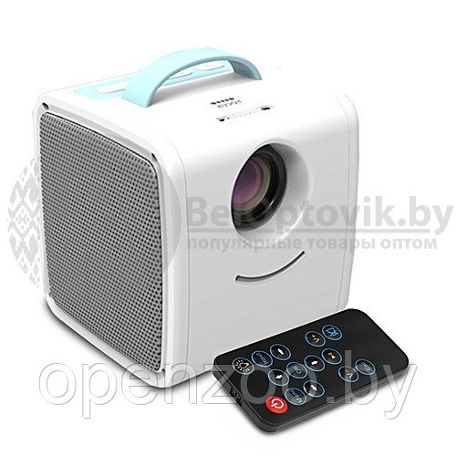 Детский проектор Kids Story Projector Q2 Белый с розовой ручкой - фото 9 - id-p92409479