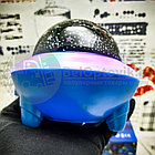 Ночник колонка Летающая тарелка Bluetooth LED Crystal Magik Ball Пульт ДУ Синий корпус, фото 3