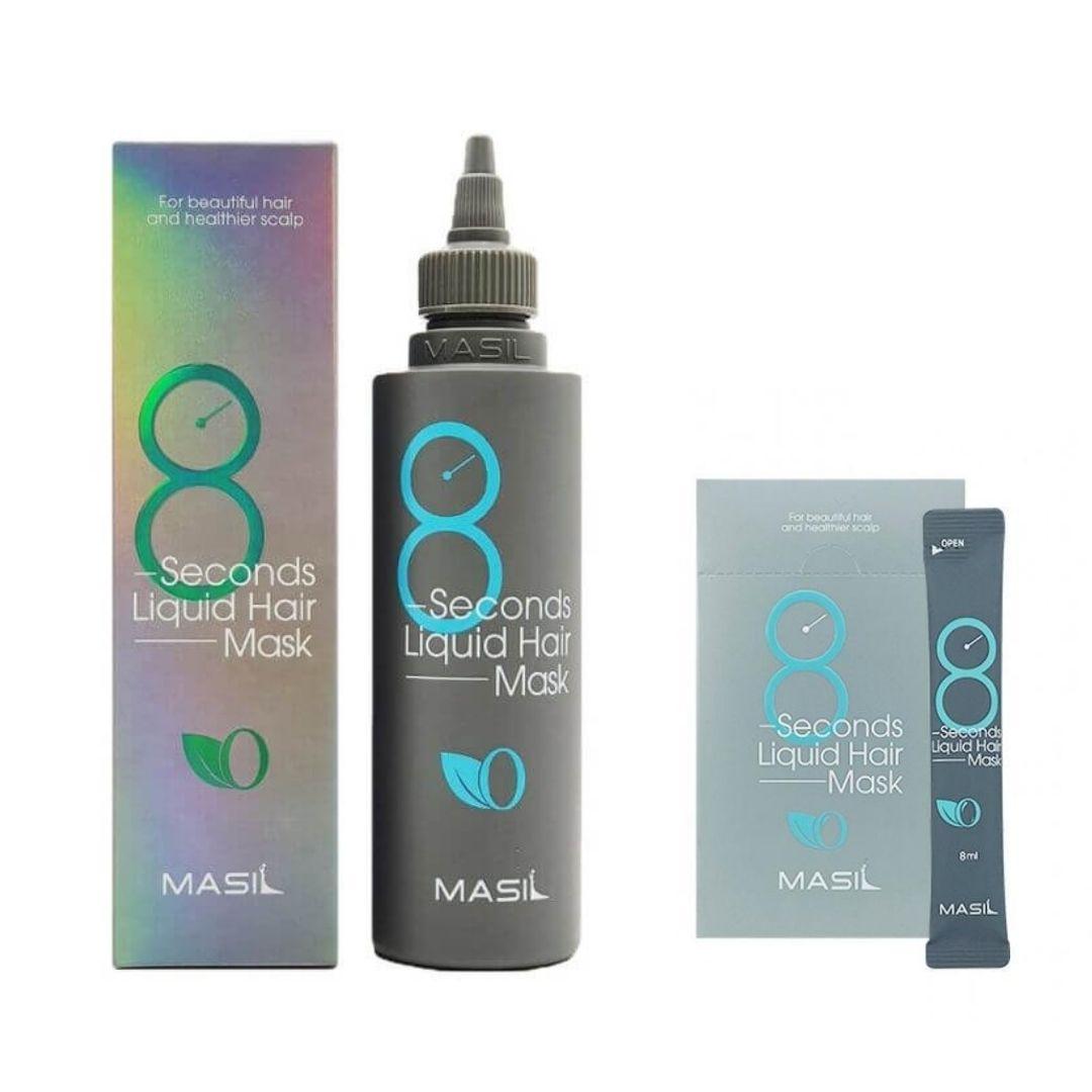8 МЛ Маска для интенсивного питания и восстановления Masil 8 Second Liquid Hair Mask