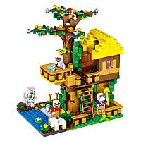 Конструктор Minecraft "дом на дереве", 446 деталей, арт.LX. A302