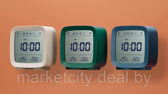 Будильник Xiaomi ClearGrass Bluetooth Thermometer Alarm clock CGD1 - фото 4 - id-p162335322
