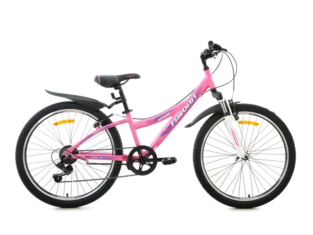 Велосипед Favorit Space 24 V розовый