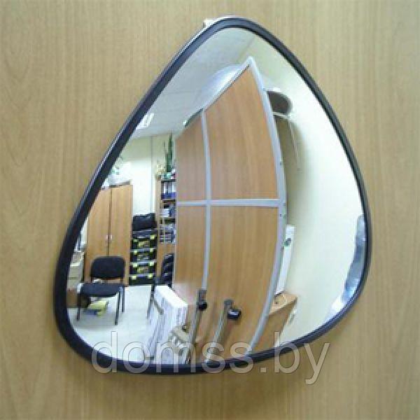 Зеркало обзорное для помещений треугольное 330*330*380мм. - фото 4 - id-p162347483