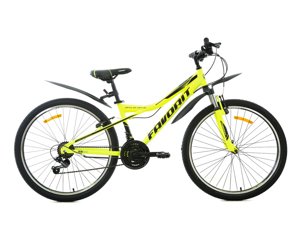 Велосипед Favorit Impulse V 26 желтый
