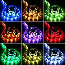 Водонепроницаемая светодиодная RGB лента 2 метра с пультом TV LED Strip, фото 2