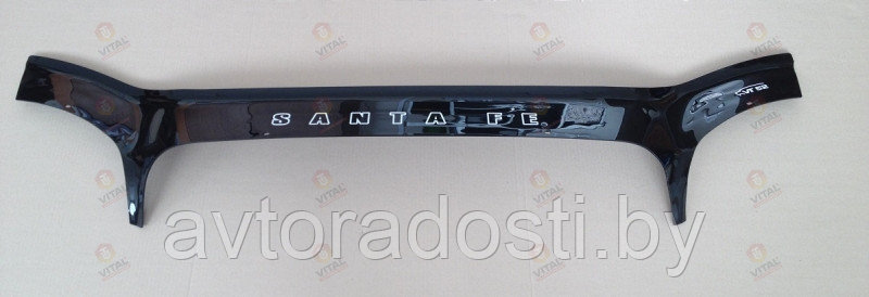 Дефлектор капота Hyundai Santa Fe (2000-2006) / Хендай Санта Фе [HYD56] VT52 - фото 1 - id-p161899168