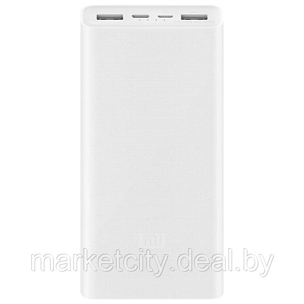 Аккумулятор Xiaomi Mi Power Bank 3 20000mAh Fast Charge QC3.0 Белый (PLM18ZM) - фото 4 - id-p162366842
